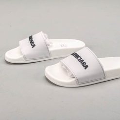 Giày Balenciaga Pool Slide màu trắng