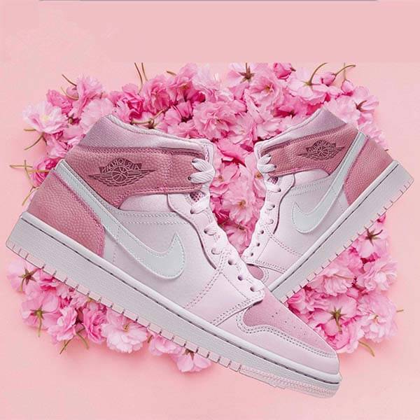 Giày Nike Air Jordan 1 Mid Digital Pink