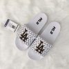 Dép MLB LA Monogram chữ thêu trắng Like Auth 99%