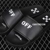 Dép Off-White Slide Chữ OFF Đen