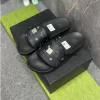 Dép MCM Slide Đen Full