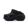 Dép Crocs Bubble Crush Clog Đen