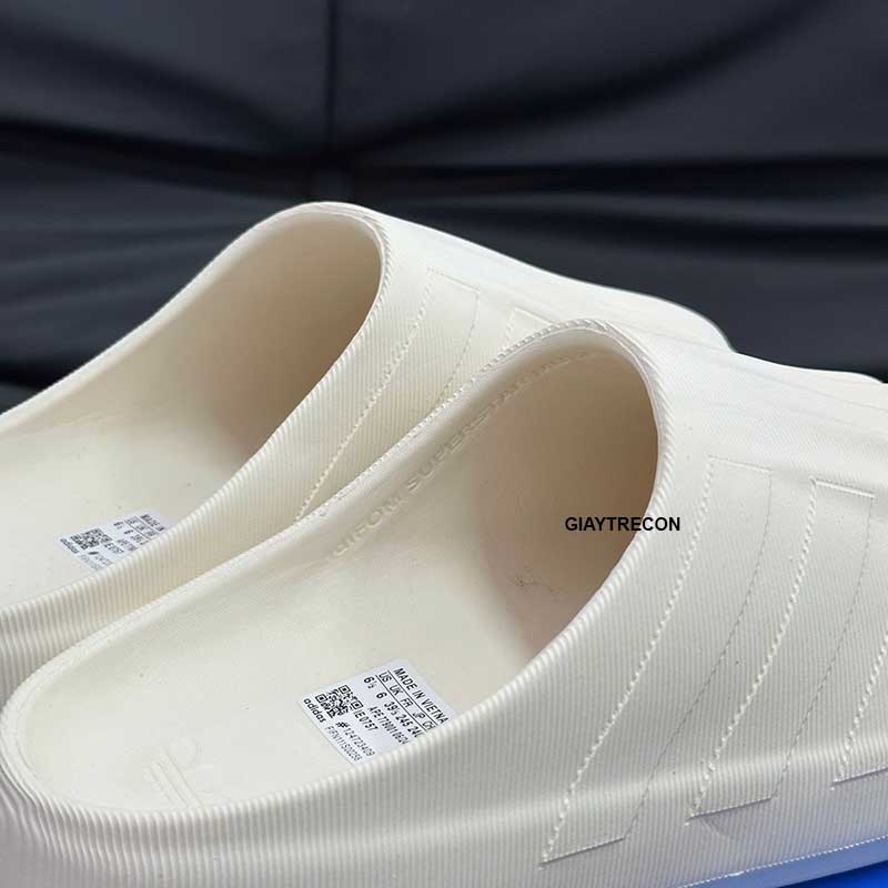 Dép sục Adidas Adifom Superstar Mule Màu Kem